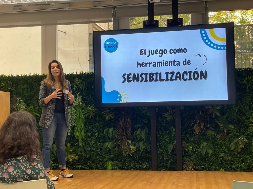Rocío Marcos formación gamificacion sensibilización lúdica