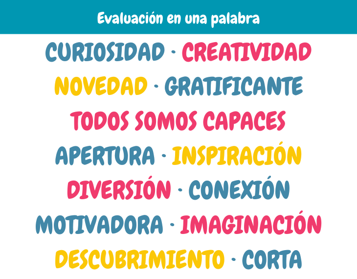 Evaluación del taller de gamificación: innovar para conectar